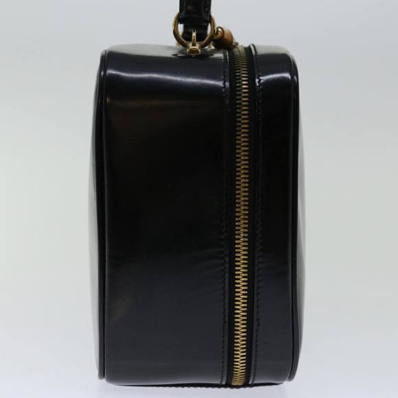 GUCCI Hand Bag Patent leather Black 000 270 0323 Auth 68516 - Picture 3 of 16